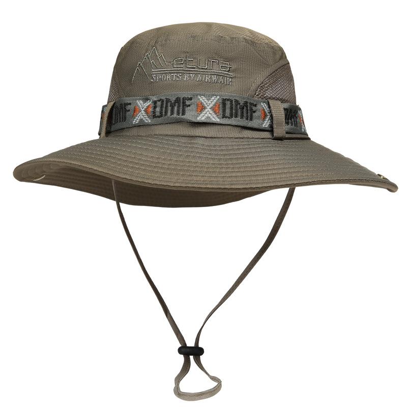 Шляпа мужская уличная рыболовная панама мужская с широкими полями шляпа от солнца летняя шляпа для защиты от солнца синяя складная для лица от солнца