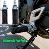 Резиновое покрытие для подножек мотоцикла AX100, задние накладки 10 мм, антивибрация, комфорт, универсальные аксессуары для мотоцикла