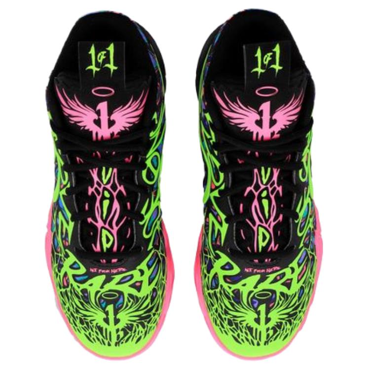 Puma MB.04 Heem Мужские кроссовки Многоцветные Черные Светящиеся-Розовые 310837-01