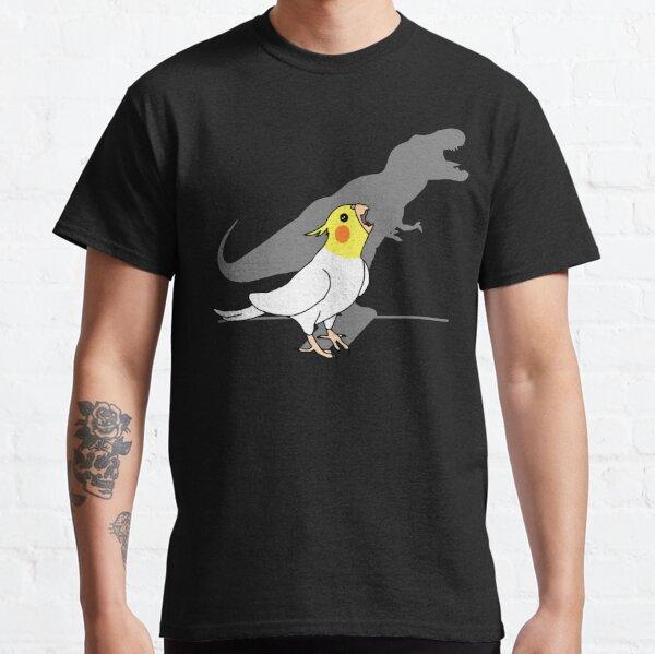 Men Women Cockatiel Touch Michelangelo Birb T Shirt Pure Cotton Clothing Funny Short Sleeve O Neck Tees Graphic Printed T-Shirt