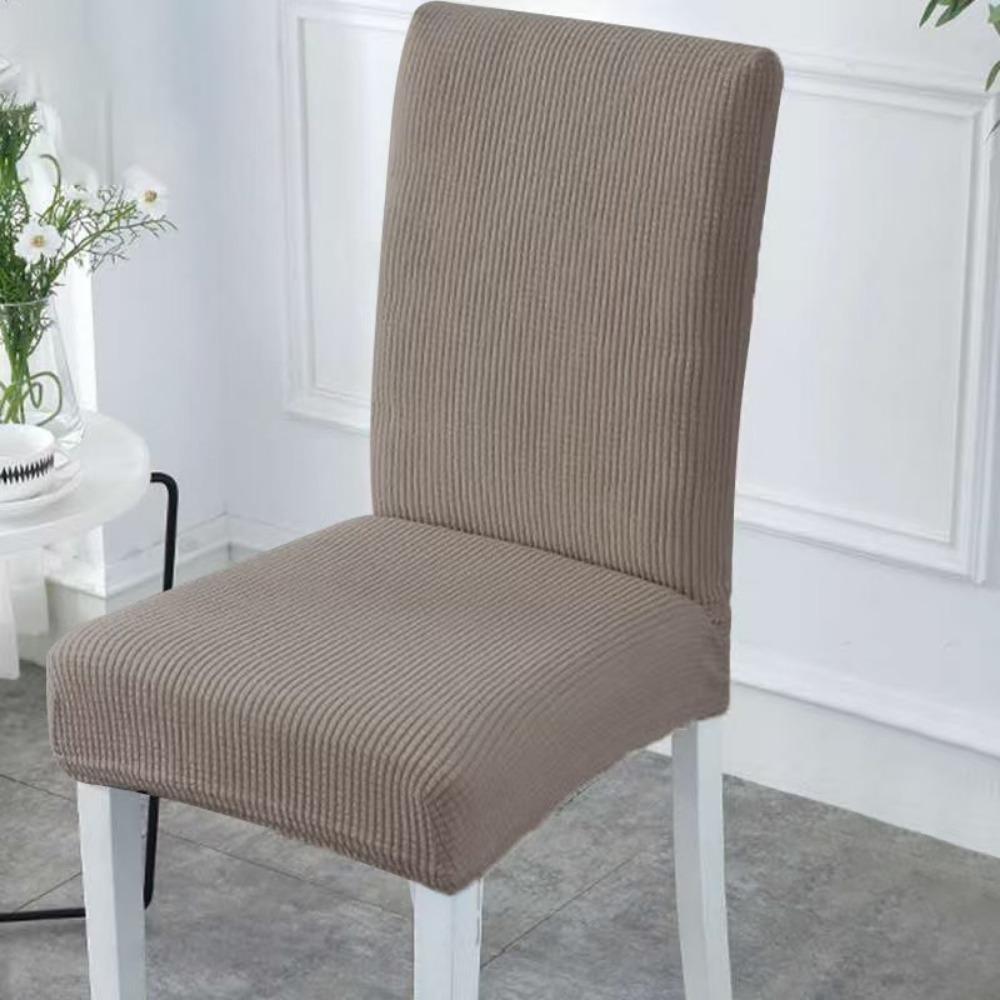 Thickened Half Chair Cover Stretchable Multi Color Seat Covers for Dining