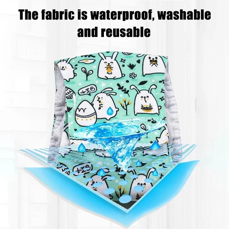 1/3pcs Washable Male Dog Physiological Pant Adjustable Belly Wrap Band Reusable Sanitary Diaper for Small Large Dog RandomColor
