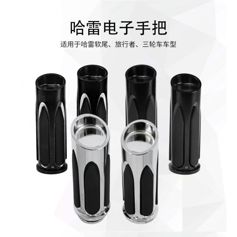 Harley-Davidson Softail Touring 25mm Retro Aluminum Throttle Grip Handlebar Motorcycle Customization