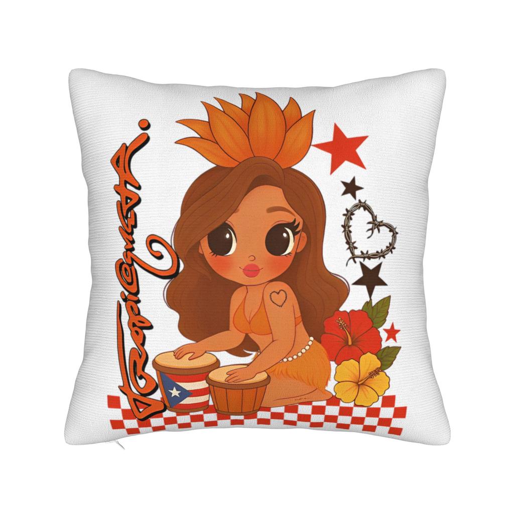 Manana Sera Bonito Karol G Music Pillowcase Printing Polyester Cushion Cover Decor Pillow Case Cover Bedroom Drop Shipping