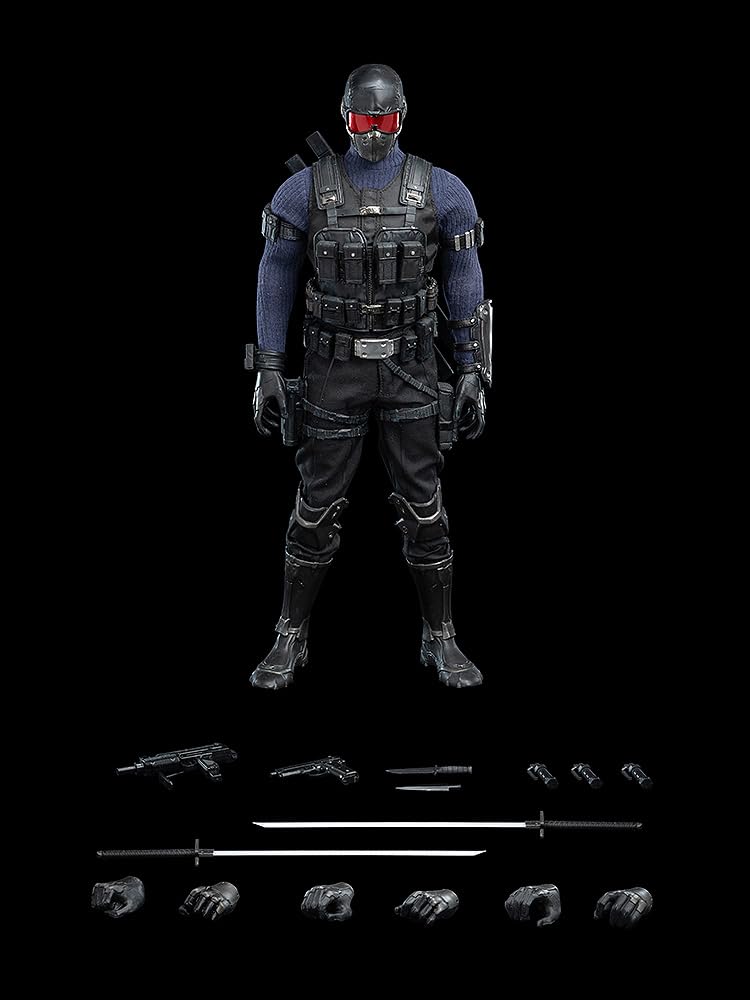 FigZero Joe Commando Snake Eyes Commando Snake Scale Painted Movable Figure G.I. 1/6 [FigZero 1/6 Eyes] 1/6 ABS&PVC&POM