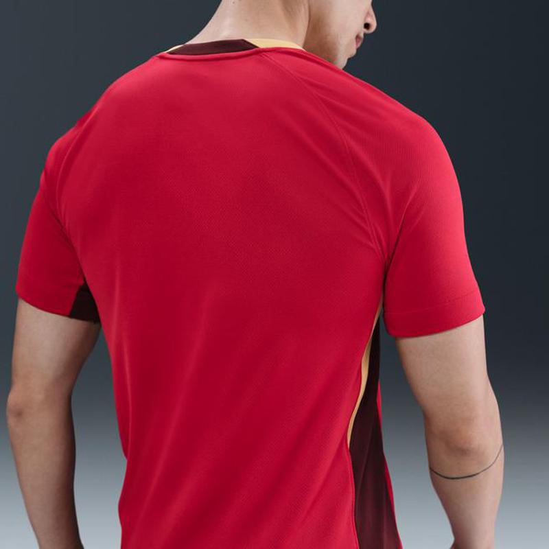 Nike Футбольная футболка Dri Fit SS25 Унисекс Красная FZ9018-687