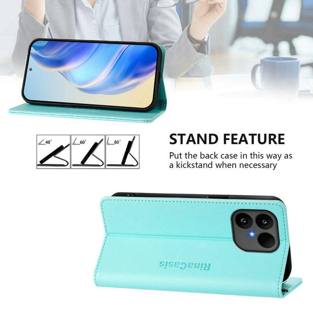 Флип-кейс для Fairphone 6 Роскошный чехол Кожа 360 Защита Etui для FairPhone 6 Книжка-кошелек Funda Fair Phone6 Магнитная обложка