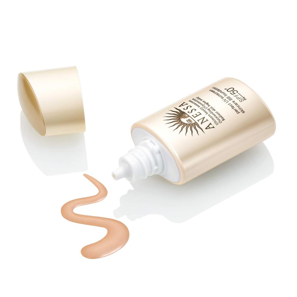 ANESSA Perfect UV Skin Care BB Foundation a Ocher 10 SPF50 25 мл Крем-цитрусовый мыльный аромат 1 Слегка яркая охра 25 мл PA+++ (х 1) (Икс