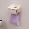 Senko S.D.S Sweet Lavender Toilet Fabric Paper Holder Cover, Lavender Flower, 64712