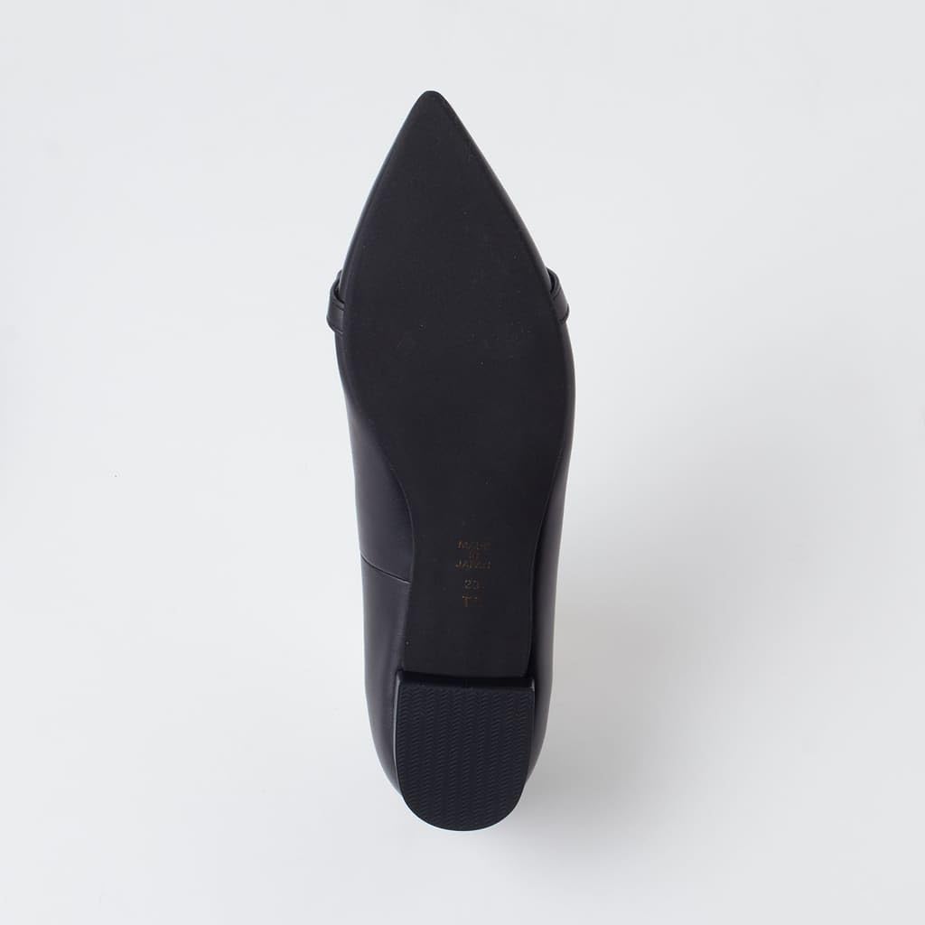 Туфли Diana на низком каблуке, черные, 184565100008, 22,0 см