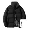 Men's Daily Short Cotton Jacket Casual Style Warm     Winter Coat