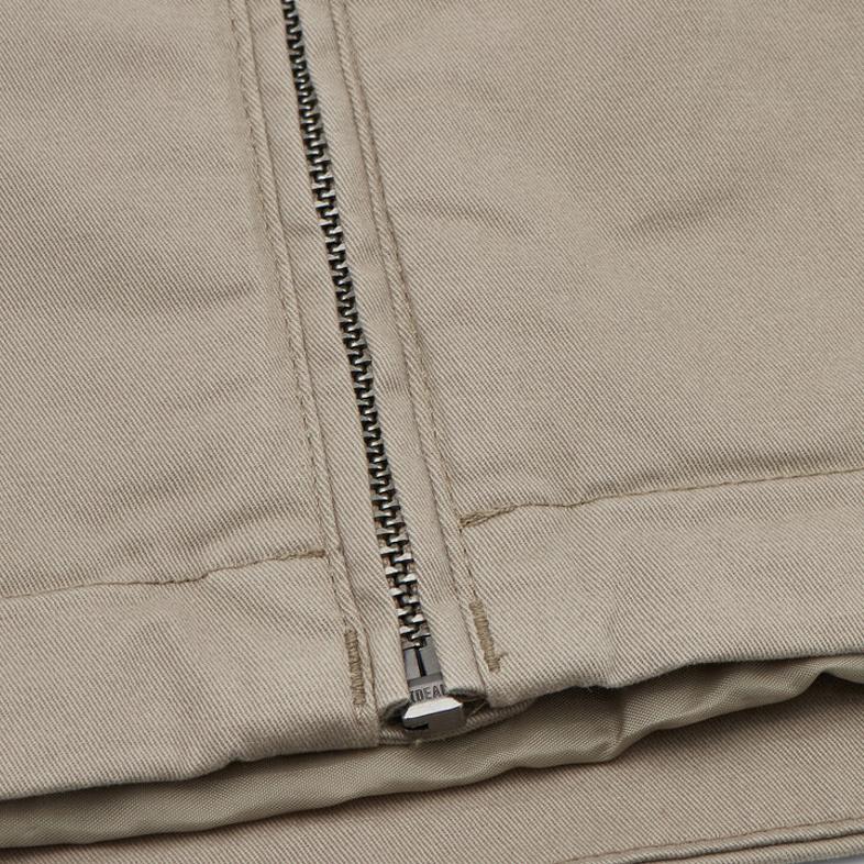 Timberland Мужская куртка с молнией на воротнике, однотонная, с длинным рукавом, A6BEG-DH5