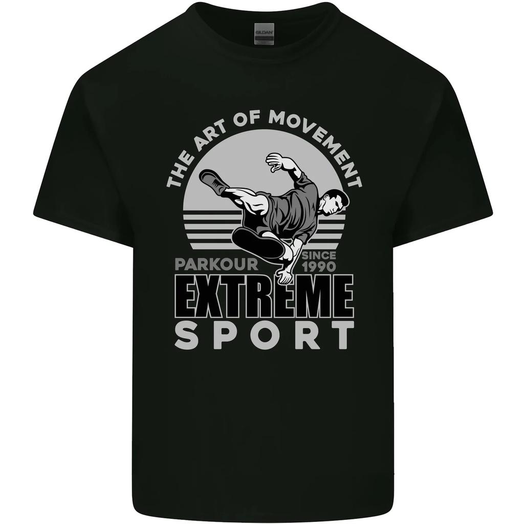 Parkour Free Running the Art of Movement Kids T-Shirt Childrens