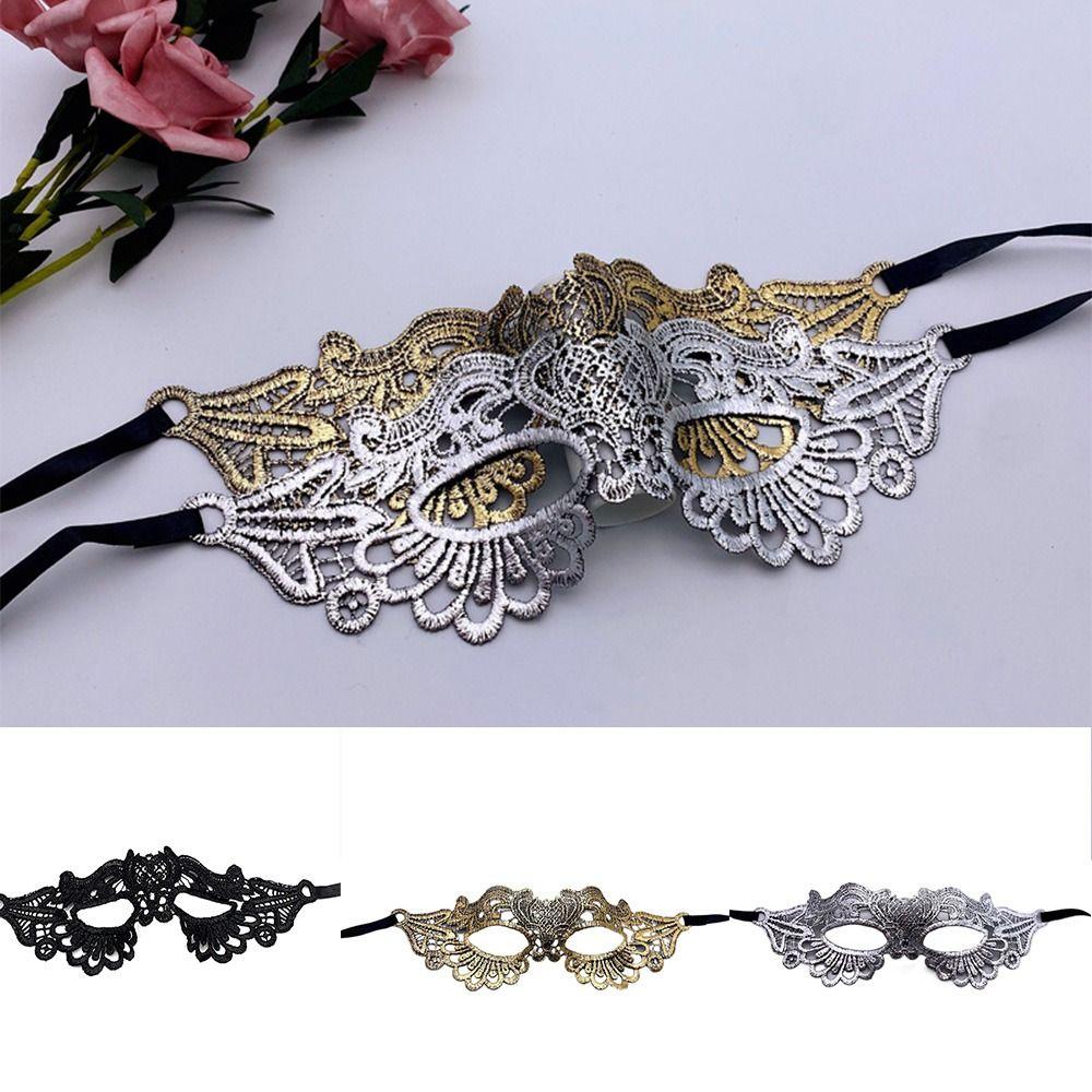 Hollow Out Dance Masks Party Supplies Half Face Mask Nightclub Venice Mask  Costume