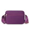 Women Oxford Crossbody Bag with Multiple Pockets Square Shoulder Bag for Shopping and School