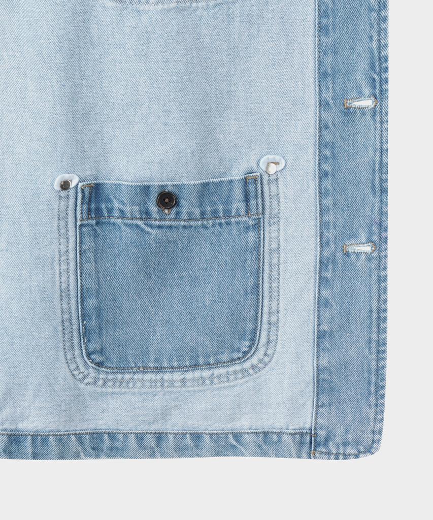 Brooks Brothers [Heritage] Denim Chore Jacket (Blue) (Bbotmhg154)