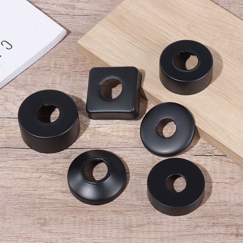 Steel Chrome Wall Flange Faucet Accessories Pipe Wall Covers Faucet Decorative Cover Faucet Decor