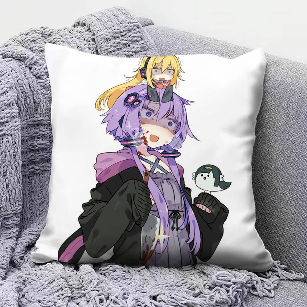 Yuzuki YYukari Home Sofa Cushion Covers and Aecorative Custom Pillow Covers