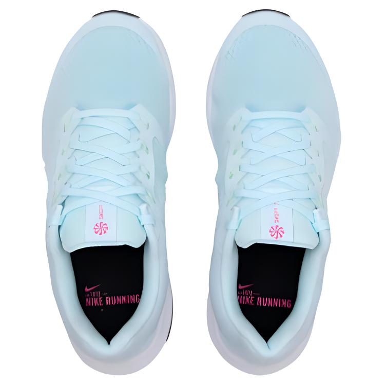 Nike Кроссовки женские для бега Run Swift 3 с удобной амортизацией, из ткани и синтетической кожи, амортизирующие, нескользящие, низкие, повседневные, DR2698-402