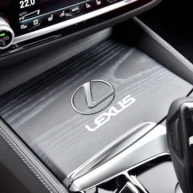 Car Emblem Logo Decorative Stickers Badge Decal Interior Styling for Lexus ES300 RX330 RX300 GS300 IS250 IS200 CT200h NX RX AEL1