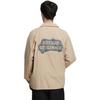Adidas Originals Trefoil X CHARR Co-Branded Adjustable Drawstring Hem Sports Jacket Men Jackets Khaki HR3462