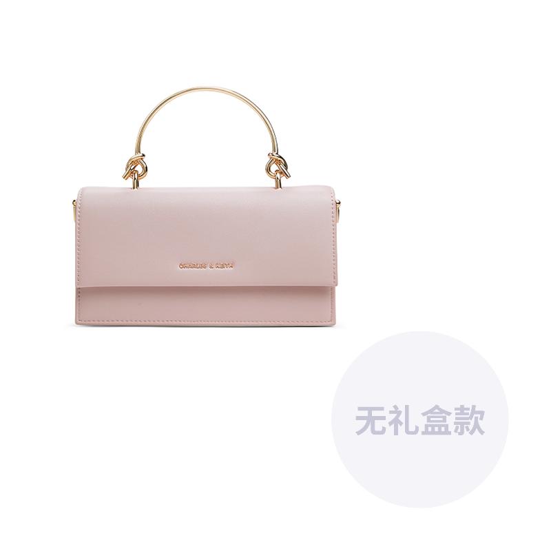 CHARLES&KEITH PU, Смешанная ткань Сумка через плечо Маленькая Женская Разноцветная CK6-10840559-A
