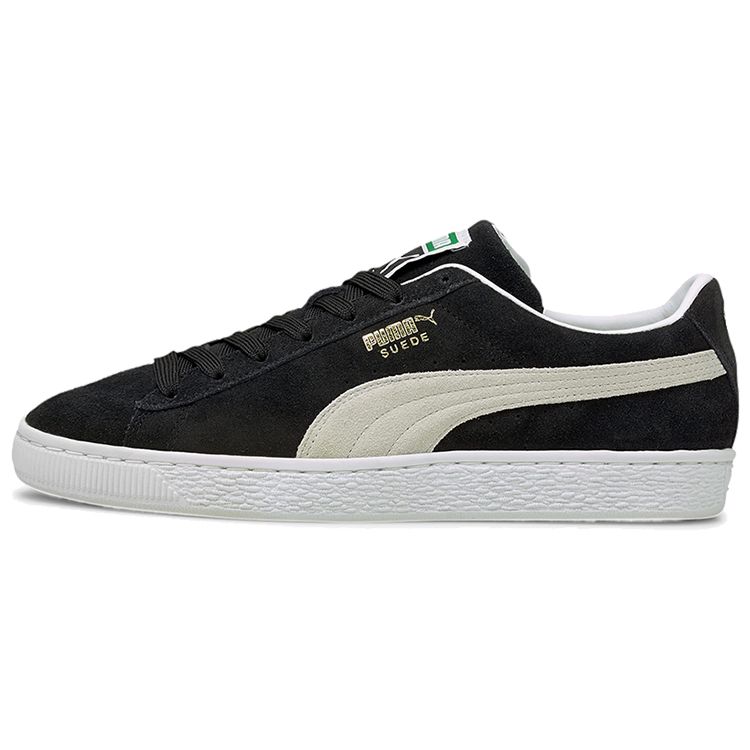 Puma Suede Classic 21 Black White Unisex Sneakers 374915-01