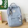 Nylon School Bag Large Capacity Laptop Book Bag Fashion Women Backpack  Business Travel