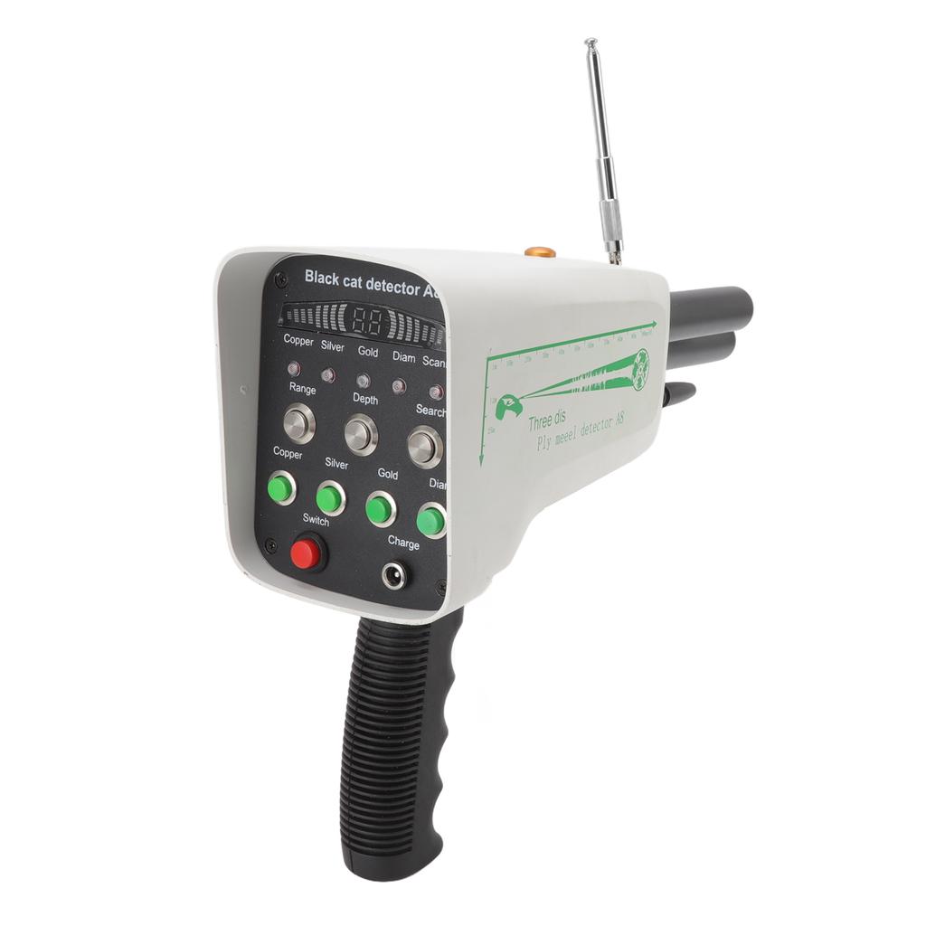 Металлический сканер Устройство 30 м Глубина 1000 м Диапазон A8 Защита дисплея Ручной металлоискатель для