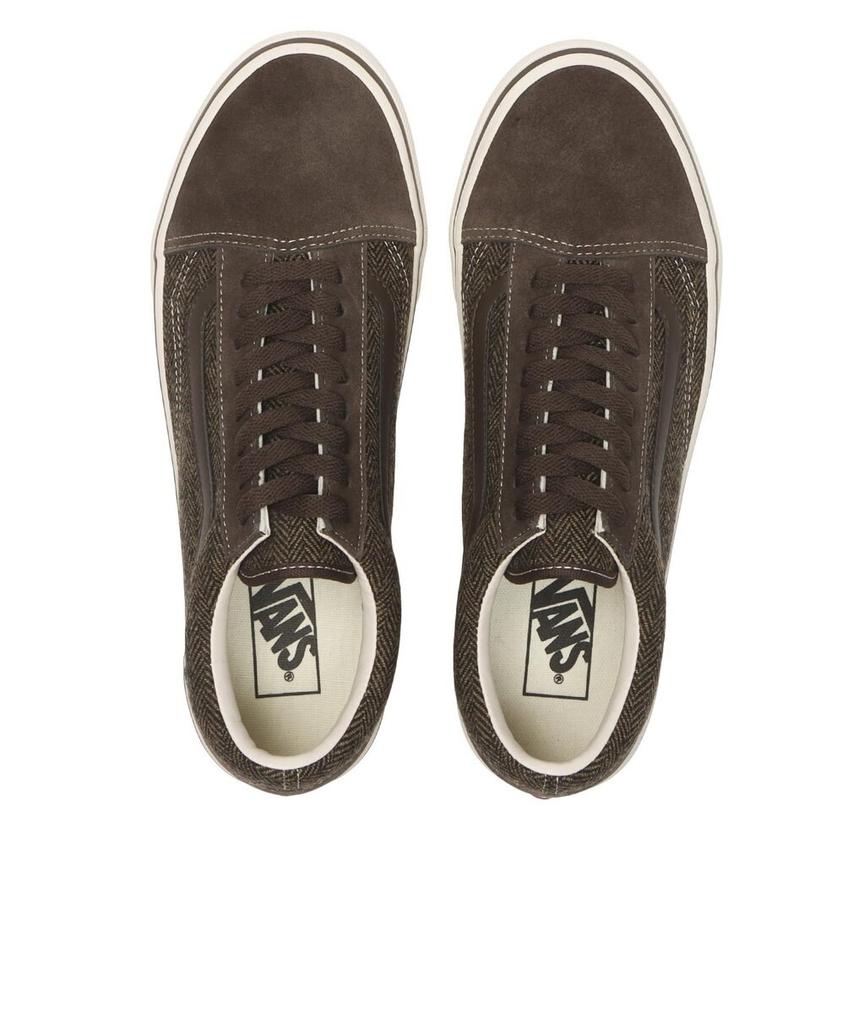 714555-0002 Vans Old Skool "Коричневый" (V36CF ТВИД) (Мужской)