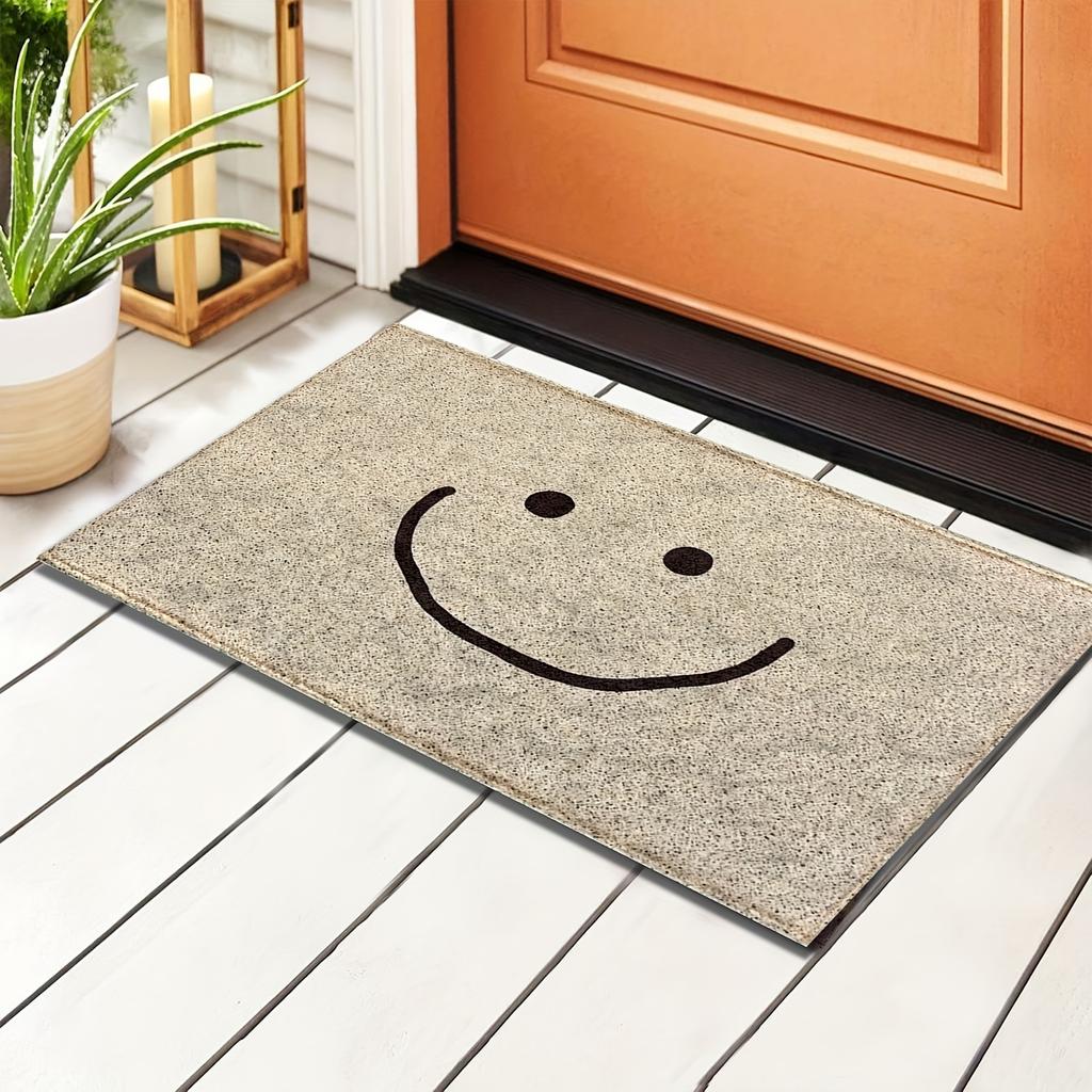 Cartoon Smile Rug for Good Vibes Carpet Funny Doormat Welcome Mat Bathroom Mat Rug For Bedroom Carpet For Live Room Home