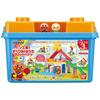 BlockLabo Block Lab Anpanman Bread Factory и Slide House Block Bucket (Целевой возраст: 3 года и старше)