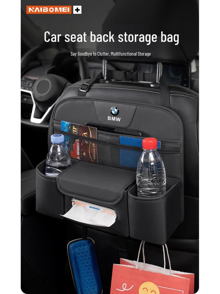 Toyota AQUA Car Seat Back Storage Bag with Cup Holder