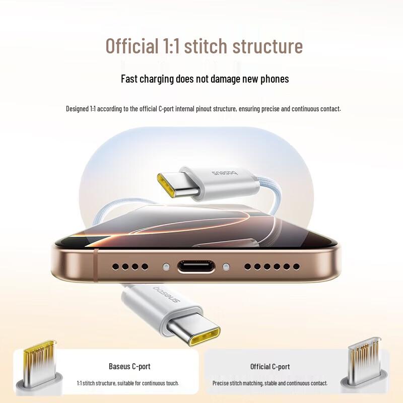 Baseus Magnetic USB-C to USB-C 100W Fast Charging Cable