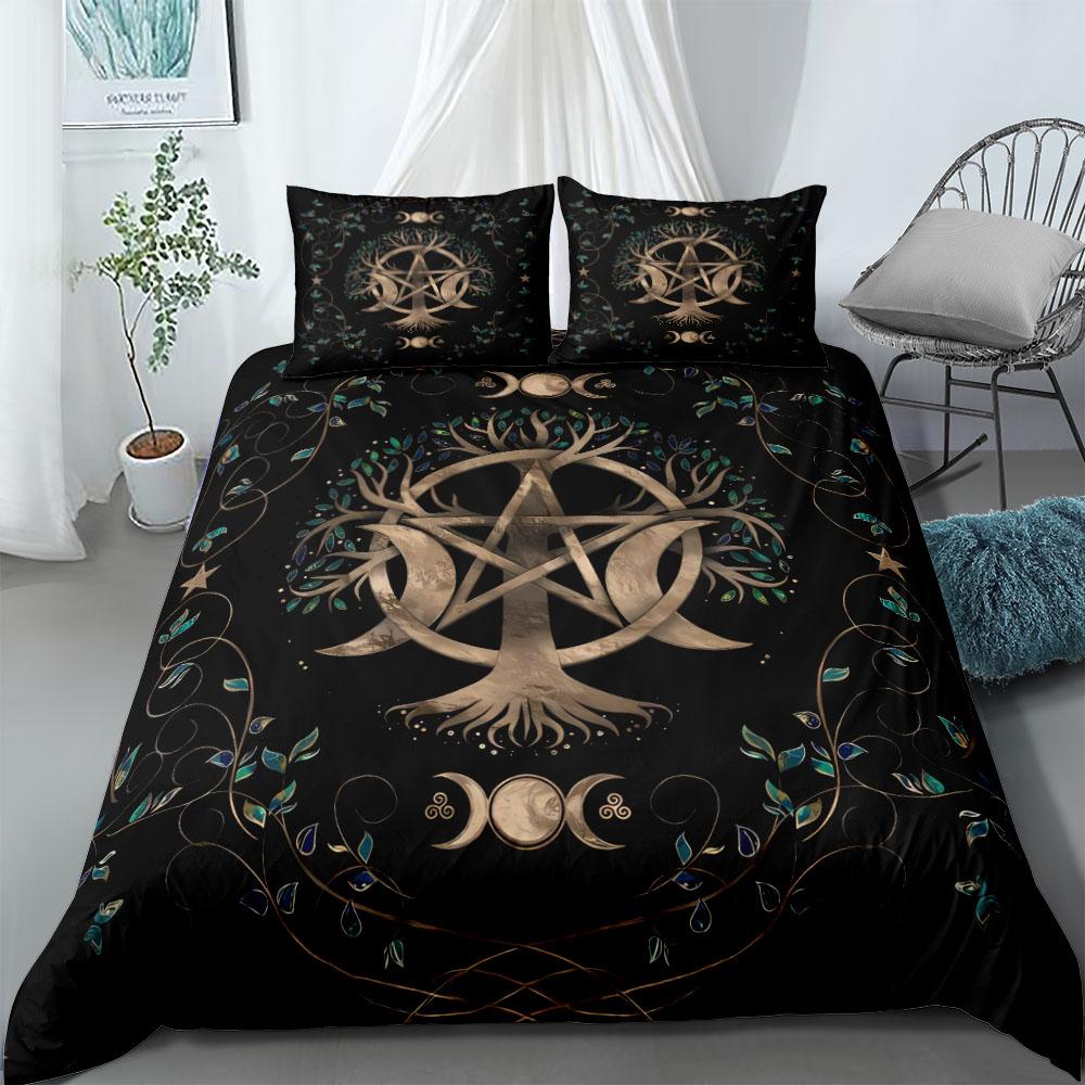 Meindert Hobbema A Wooded Landscape Duvet Cover Set Uk Single Double Queen Us Twin Full King Size Among Bed Linen Set