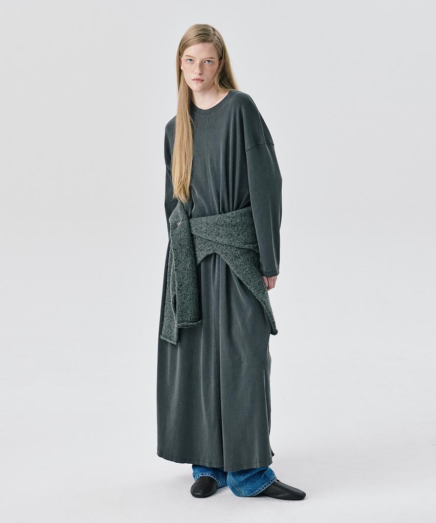 Bundercammer 25 Jersey Long Dress_Dark Grey