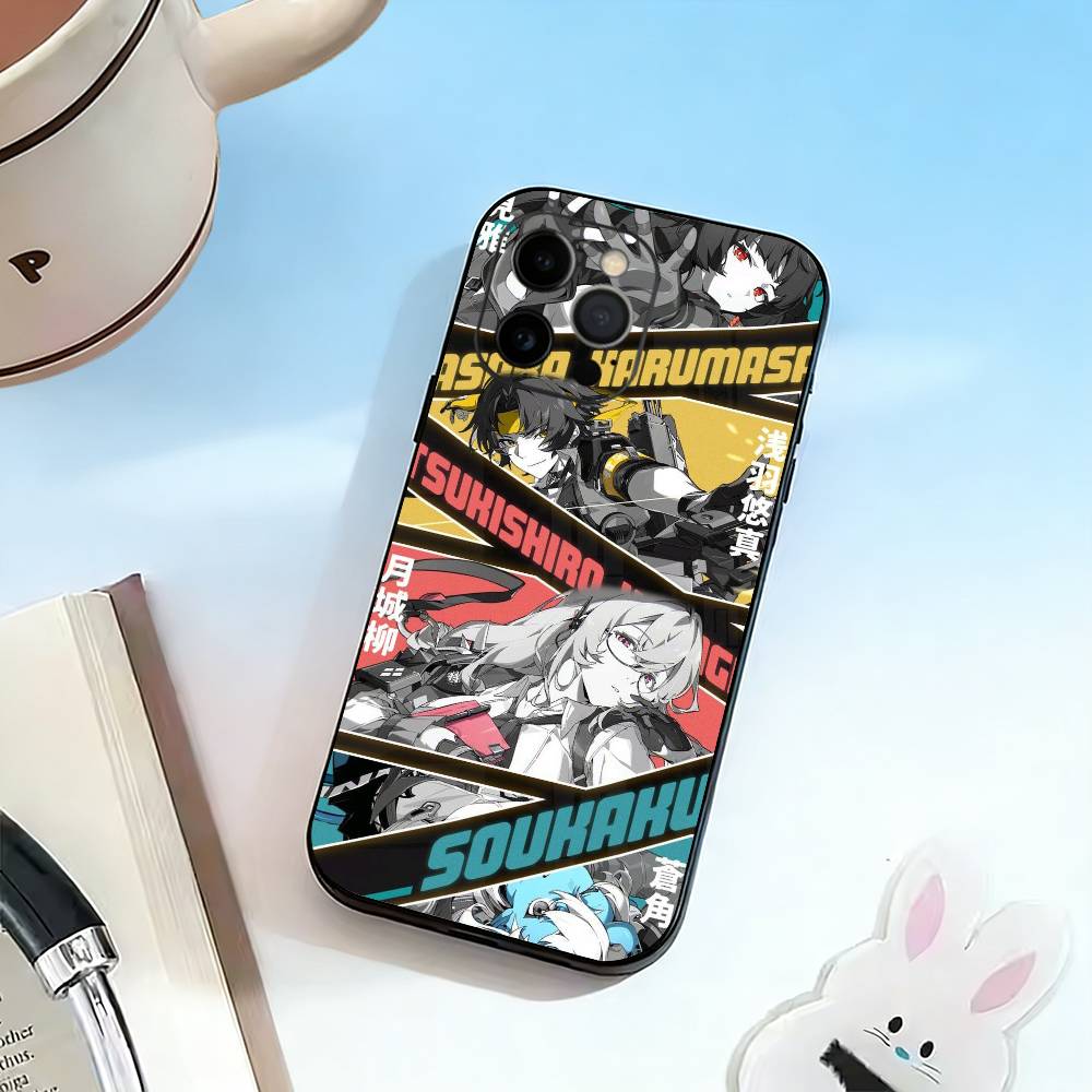 Чехол для телефона Zenless Zone Zero Силиконовый Мягкий Для IPhone 17 16 15 14 13 12 11 X XR Plus Pro Max Plus