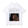 Loreen feels like heaven Футболки Мужские С коротким рукавом Хлопок Летняя Футболка Унисекс Уличный стиль Повседневный Графический принт Мерч Топы