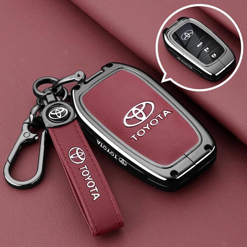 Металлический Чехол-Крышка для Автомобильного Брелока Toyota Camry RAV4 Forturner Hilux Auris Corolla Avensis Verso Yaris Aygo Scion TC IM