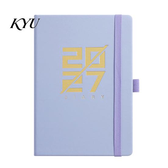 Study Planning Notepad 2027 Monthly Planner Agenda, Eye-friendly Paper And PU Leather Academic Agenda Organizer Cover, Time Management Notebook
