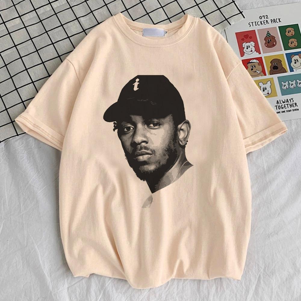 Kendrick Lamar Top Tees Teen Korean Clothes Aesthetic Harajuku Trendy Streetwear Shirt Graphic 2000s Women Hip Hop Gothic