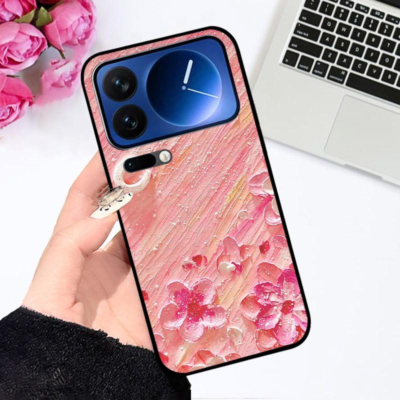 Силиконовый чехол для Xiaomi 17Pro/17 Pro Max, противоударная задняя крышка телефона, милые расписные Fundas для Xiaomi17 Pro Max, мягкий ТПУ корпус