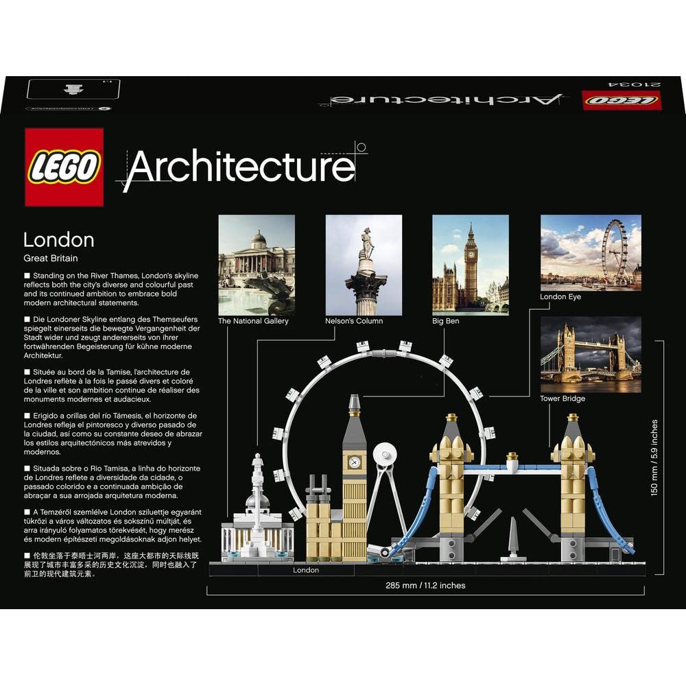 LEGO Архитектура Лондон 21034