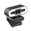 4K USB Plug and Play Webcam with Built-in Microphone Lighting for Live Stream Video Call Video