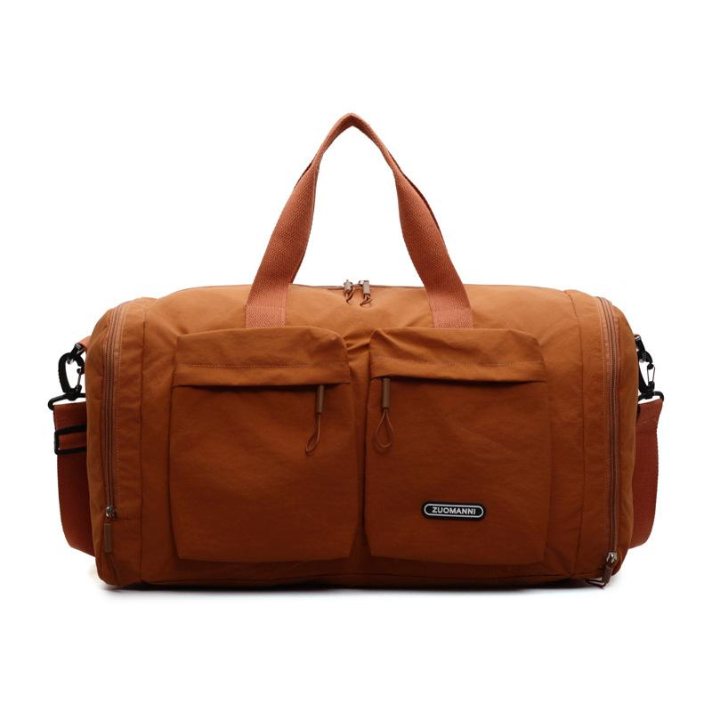 Спортивная сумка для фитнеса и йоги с разделением на сухое и мокрое, сумка для коротких поездок, может использоваться для чемодана на колесиках и отделения для обуви