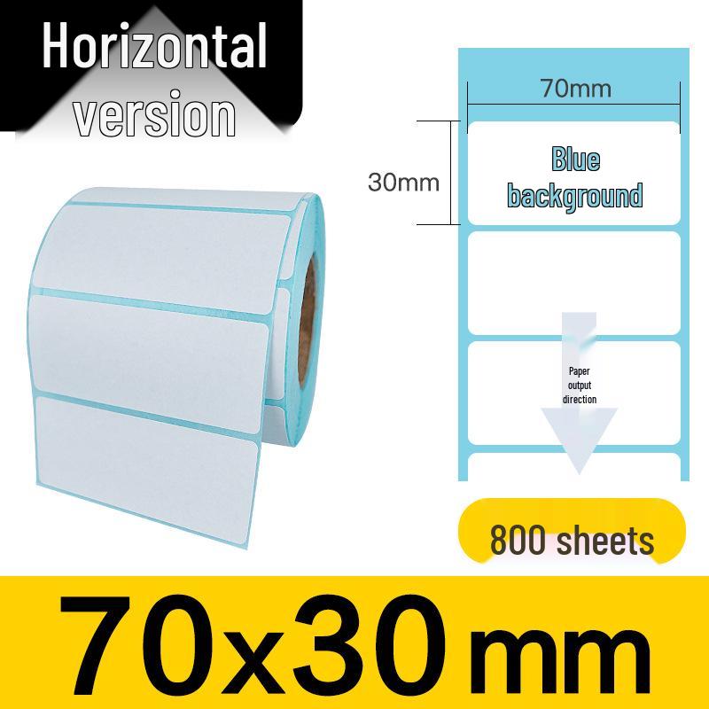 100x100x150mm Three-Proof Self-Adhesive Thermal Label Paper for Barcode Printing