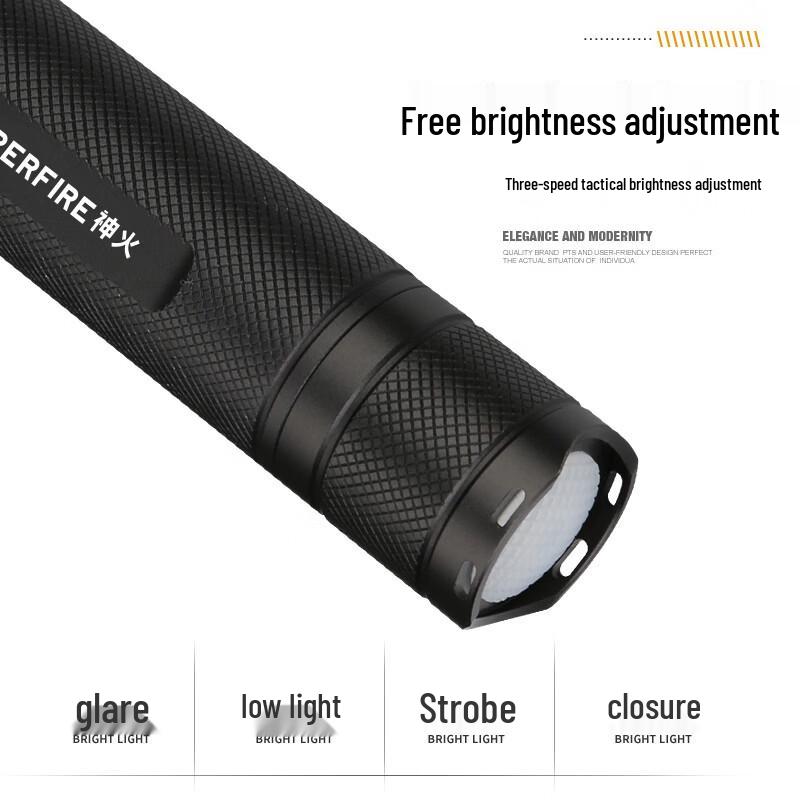 SupFire Explosion-Proof Rechargeable Flashlight