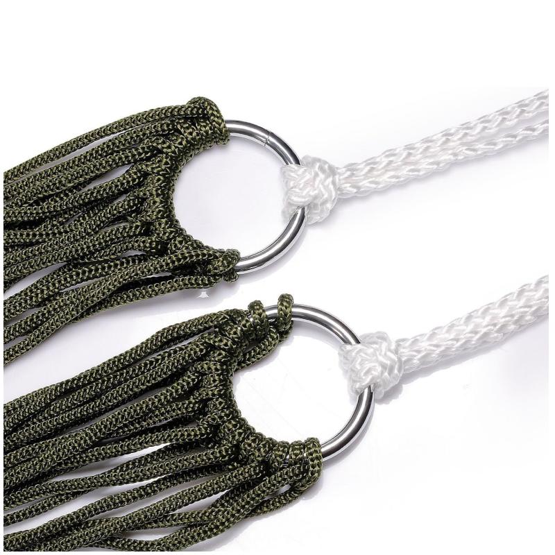 Сетчатые гамаки из веревки для улицы, гамак для сна из нейлона для кемпинга, гамак с большим пределом веса, качели из сетчатого гамака, большие гамаки для улицы из нейлона