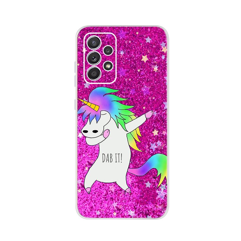 Cute Cat Cover For Samsung Galaxy A32 Case SM-A325F Soft TPU Slim Fundas For Samsung A32 A 32 5G A326B Phone Cases Coque Bumper