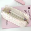 Multifunctional Stationery Bag Floral Print Pencil Case Cute Pen Bag  Students